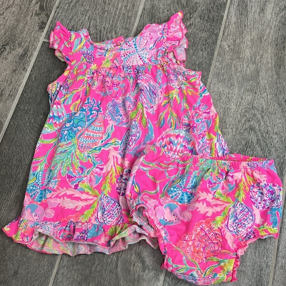 Lilly Pulitzer Cecily Infant Dress - Picture 2 of 6